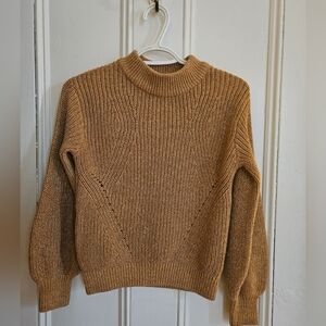 Zara Sparkly Gold Sweater